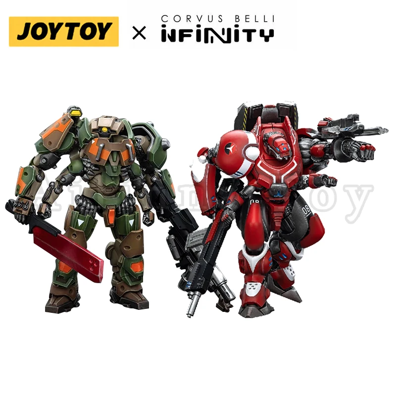 JOYTOY 1/18 Action Figure Infinity Nomads Gecko Squadron Shakush Light Armored Unit Anime Model