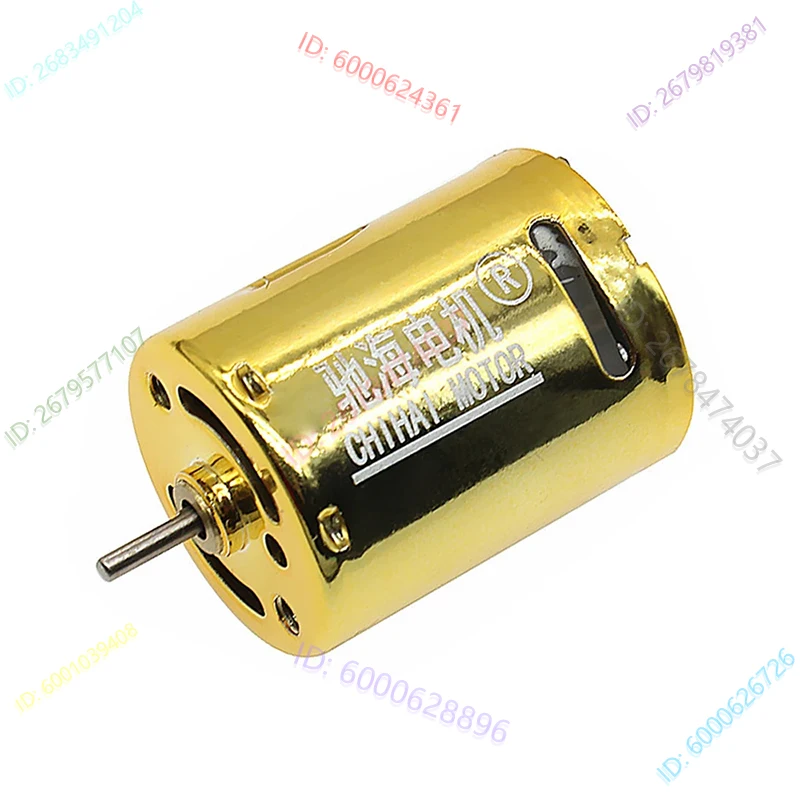 Motor 370 com rolamento de esferas duplo 11V 50.000