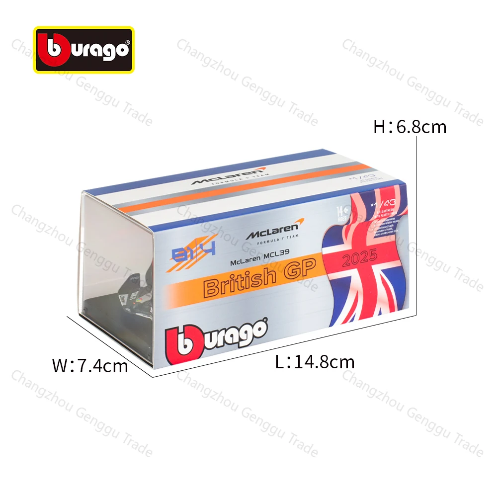 bburago-1-43-Акриловая-коробка-2025-mclaren-mcl39-f1-Британская-Формула-1-гоночная-машина-статическая-имитационная-модель-из-литого-сплава