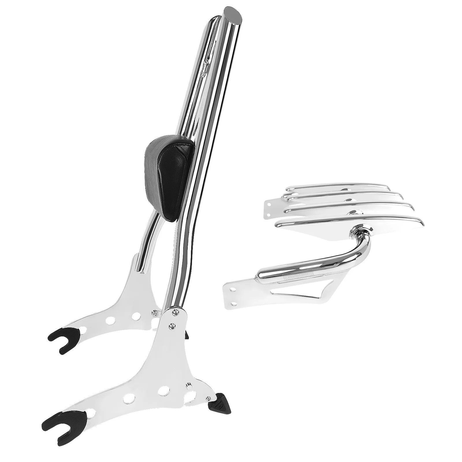 

Sissy Bar Passenger Rear Backrest With Luggage Rack for Indian Chieftain Challenger Vintage Dark Horse Roadmaster 2014-2025