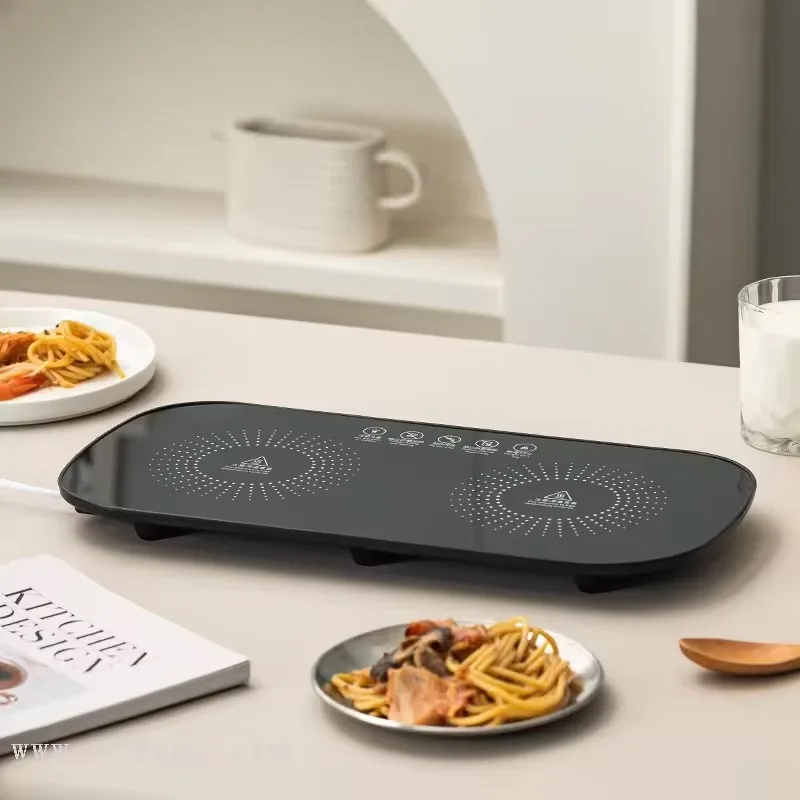 

Warm board Household electric food heating tray Quick heating Portable tray pad Induction food heating tray