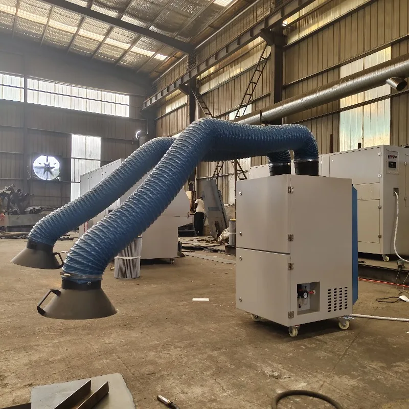 Manufacturer custom single suction arm double suction arm welding smoke exhaust portable