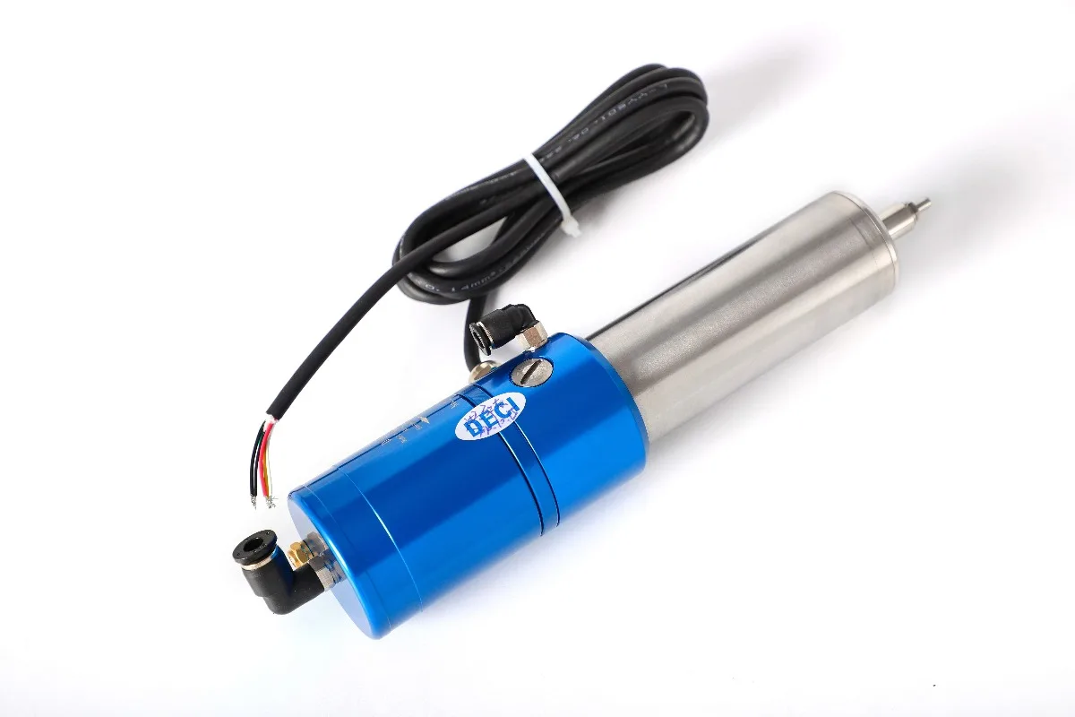 ديسي 350 واط 60000 دورة في الدقيقة 60 فولت محركات المغزل لآلة طحن الأسنان 1.35 كجم 40 مللي متر 1333 هرتز 0.056NM 3.5A