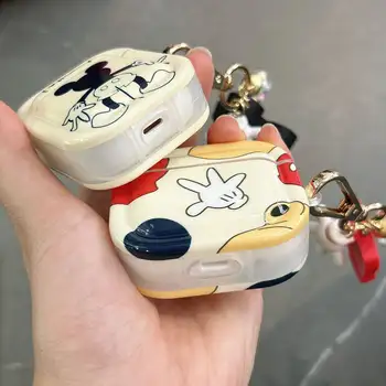 Nytt Graffiti-tecknat Mickey-skal till AirPods Pro2 TPU-skyddsfodral till Airpods 1 2 3 Pro trådlöst Bluetooth-hörlursfodral 10 best sales Mickey airpods - №5