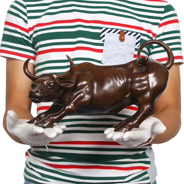 large large #office home store business stock-market Mascot -efficacious Talisman Protection Money Drawing Charging Bull bronze statue - Aliexpress Deal