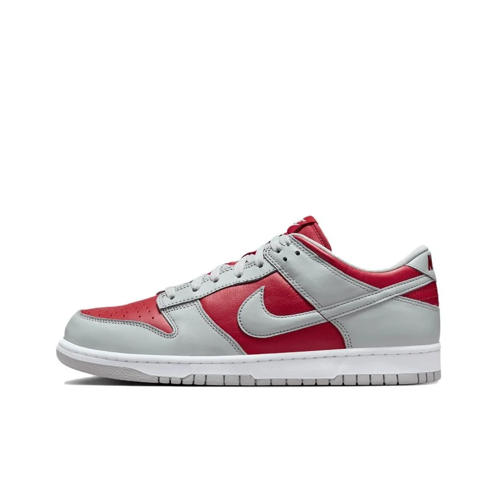 zapatillas-de-skateboard-nike-dunk-low-top-unisex-gris-rojo-fq6965-600