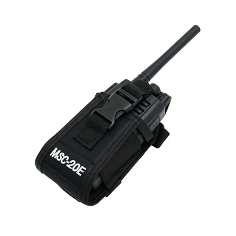 Walkie-talkie arm shoulder bag, duty large-sized waist belt bag, nylon cover MSC-20E for protecting arms bag, anti-drop bag