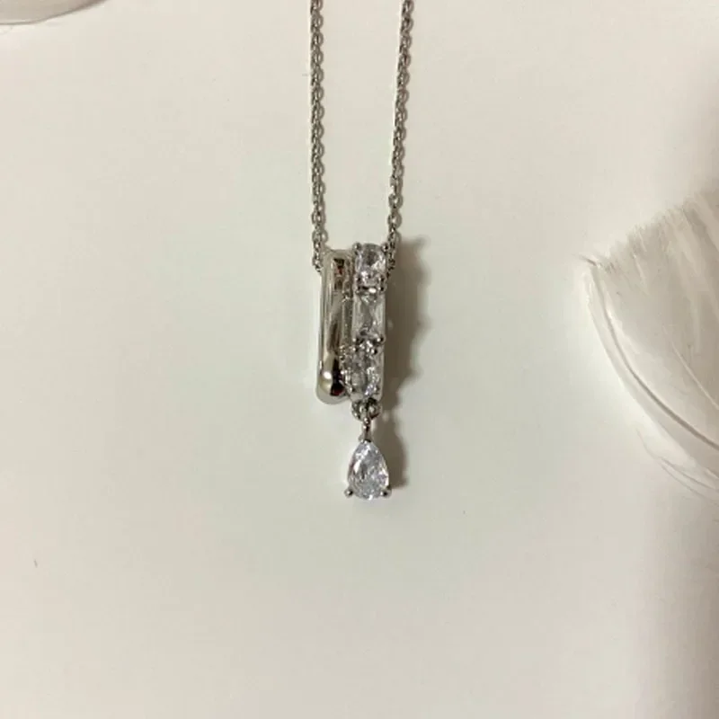 2025 Nieuwe Originele Gouden Hoge Sieraden Set Mode voor Vrouwen Waterdruppel Ketting Ring Oorbellen Armband Romantisch Cadeau