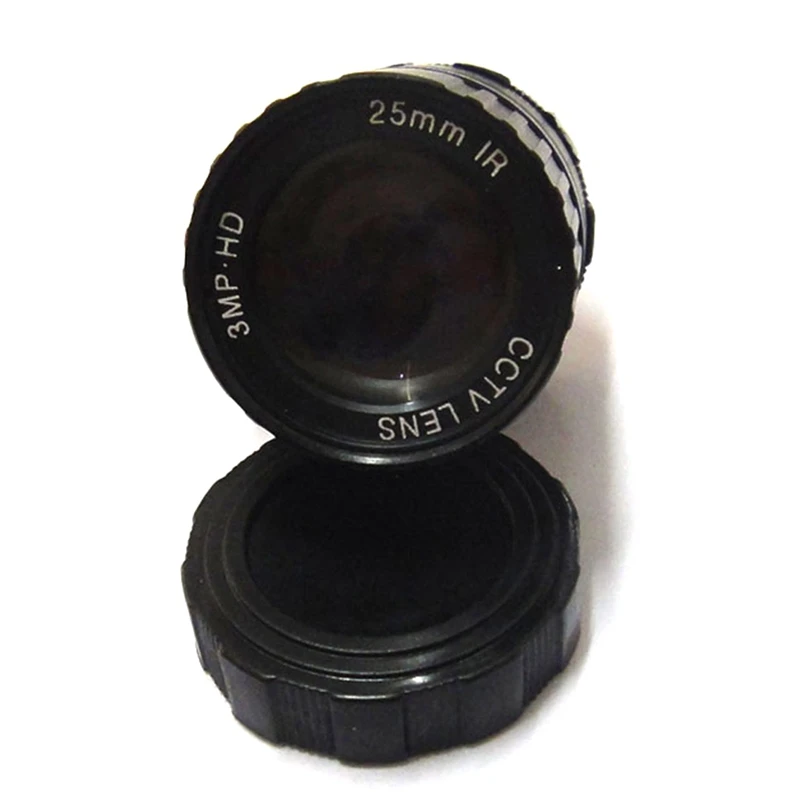 3Mp 25Mm CCTV Lens View 70M 11 Degrees F1.4 IR Fixed Iris CS Mount For Security CCD Camera