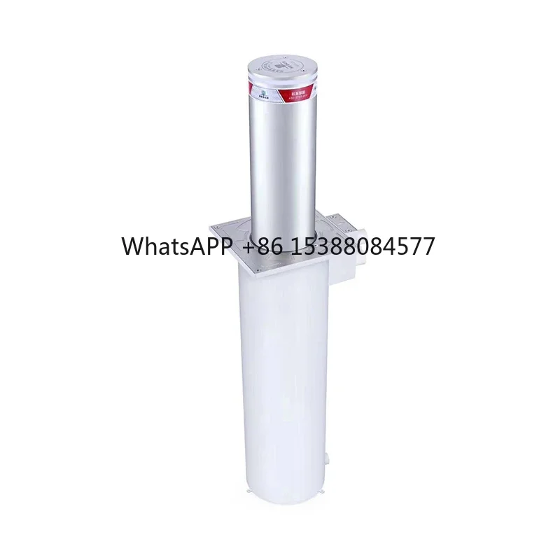 Automatic Rising Retractable Bollards Outdoor Stainless Steel Electric Retractable Traffic Barriers Anti-Collision Remote