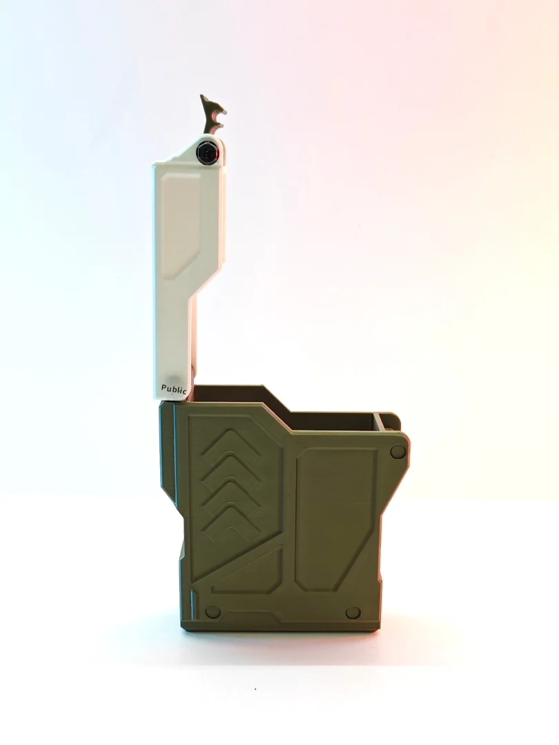 Compact Metallic Card Organizer with Modular Design Ideal for Credit Cards IDs and Business Cards Lightweight Durable Constructi