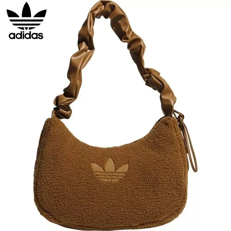 Adidas Unisex Light Comfortable Shoulder Messenger Bag Casual Portable Crossbody Handbag Daily Storage Bag KT0858