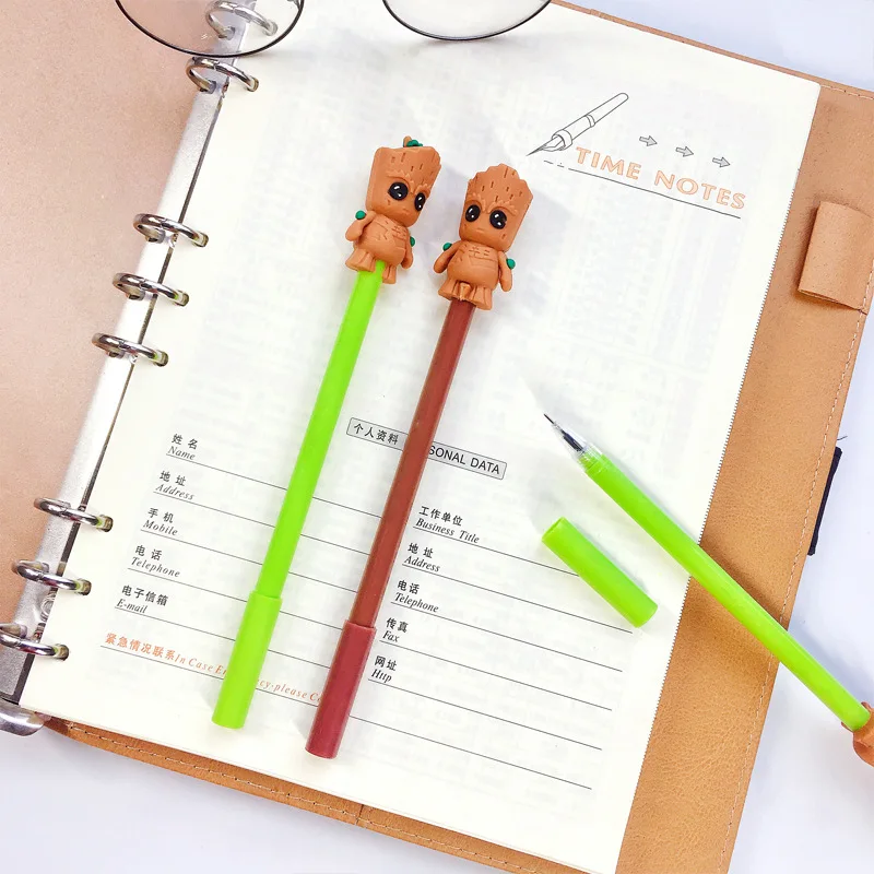 Набор из 20 шт., нейтральная ручка, мультяшное пугало, набор гелевых ручек, милые студенческие офисные принадлежности, канцелярские товары, оптовая продажа, инструменты для письма, подарки