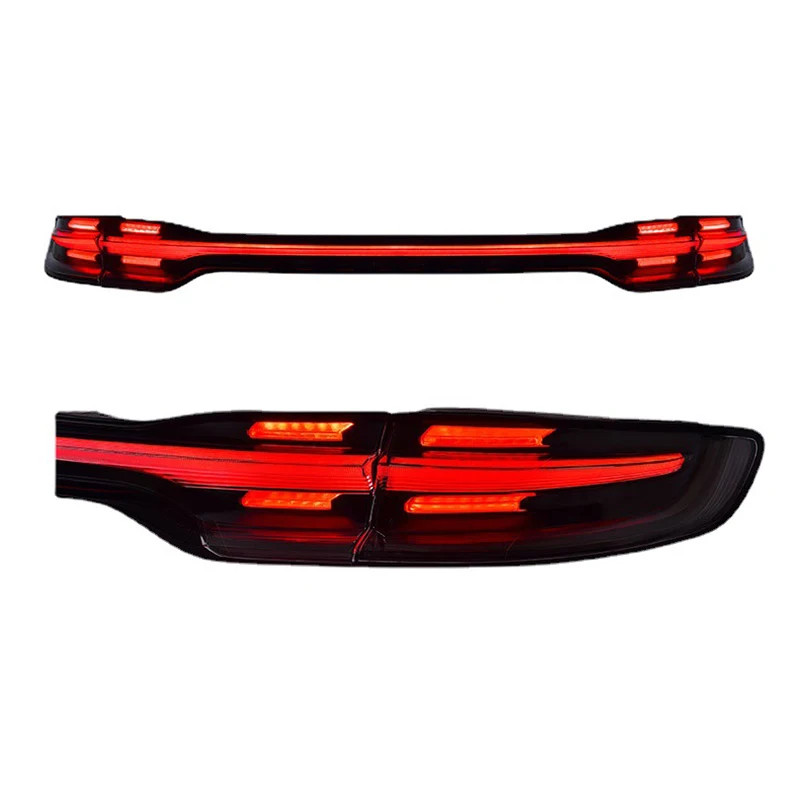 LED Full-Width Integrated Tail Light Assembly for Pors Macan 2014-2017 Upgrade Retrofit Rear Lights