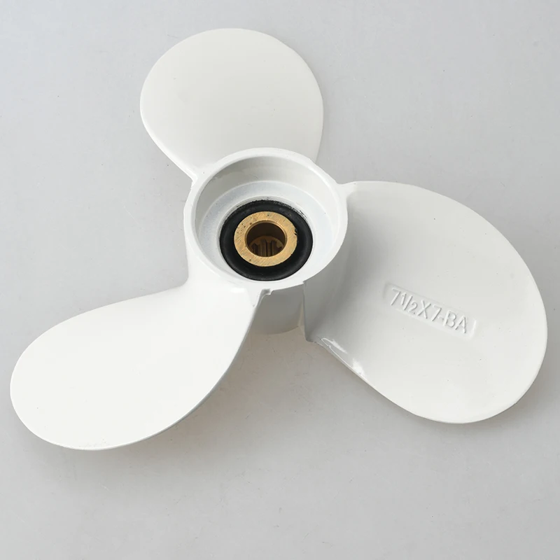 7 1/2x7-BA boat engine propeller for Yamaha 6E0-45943-01-EL,propeller for Hidea 4-6HP,propeller for Parsun 4-6HP