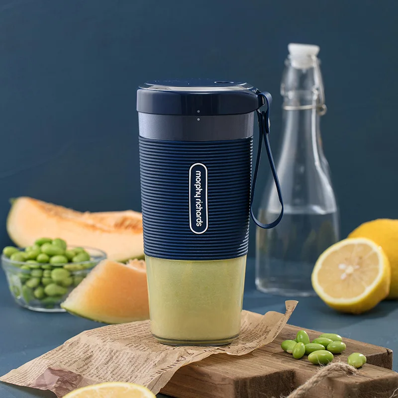 Morphy ريتشاردز عصارة المحمولة 300 مللي خلاط طعام محمول لاسلكي 1400 مللي أمبير بطارية أكواب عصير السفر في الهواء الطلق الرياضة عصارة