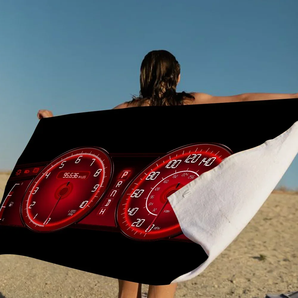 

Car Dashboard Microfiber Beach Towel Absorbent Quick Dry Soft Yoga Swimming Resort Mountain Climbing Towel