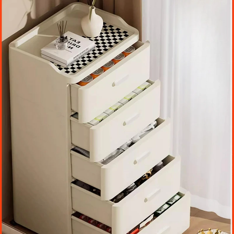 

Thickened storage cabinets, multi-layer drawers, household shelves, snacks, toys, lockers, bedrooms, bedside tables.