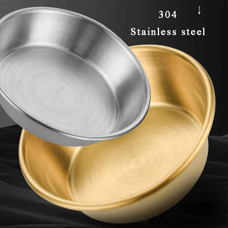 304 Stainless Steel Dipping Sauce Cups Small Appetizer Bowls Reusable Ketchup Condiment Bowls for BBQ Restaurant Salad Fries Use