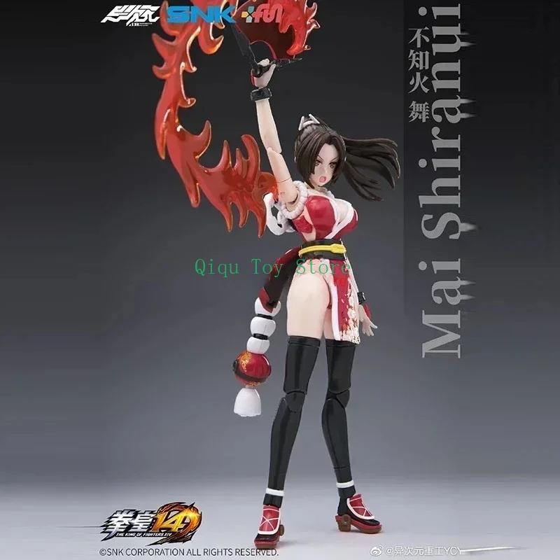 

В наличии оригинальный YCY-MAI SHIRANUI SNK 1/12 мобильный костюм Cavali Atena Asamiya Girls Association Collection подарки