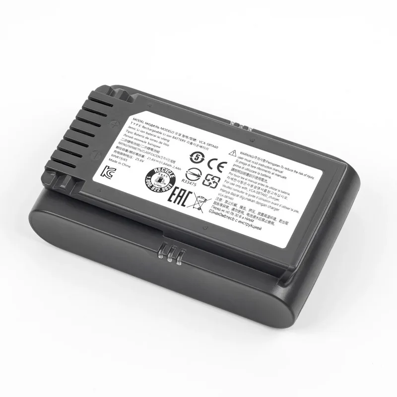 2.4Ah Vacuum Cleaner Battery VCA-SBTA60 for Samsung Jet60 Turbo Jet 75E Complete VS20B75ADR5 VS20B75ACR5 VS15A6031R5 VS15A6031R4