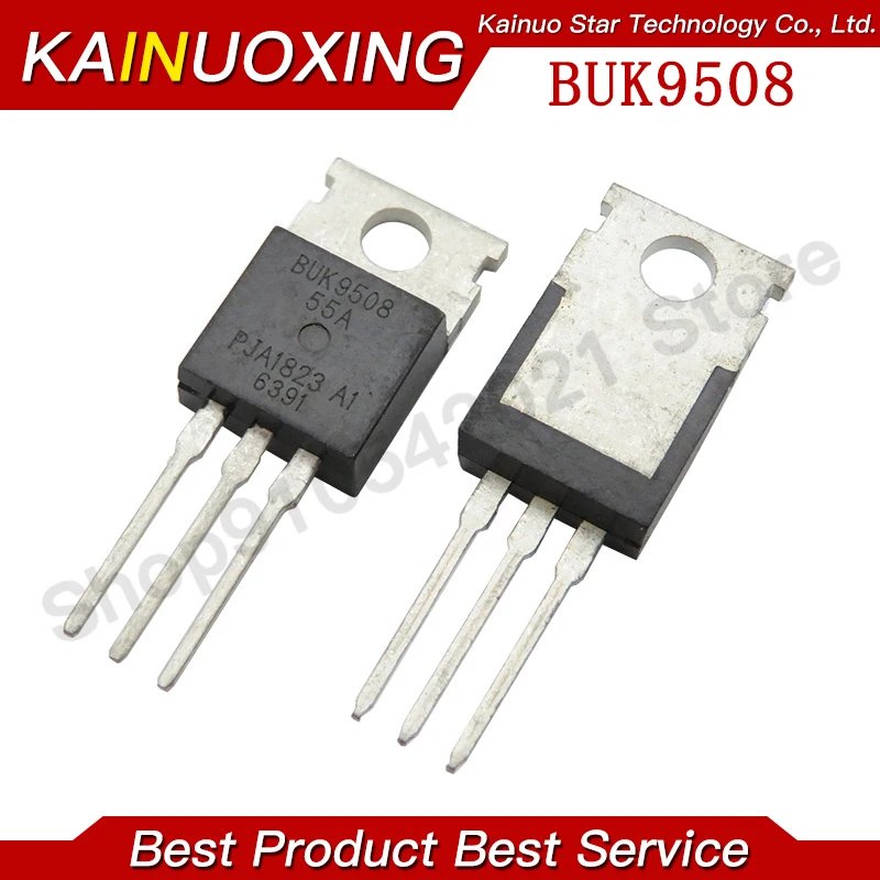 10pcs BUK9508-55A TO220 BUK9508 TO-220 BUK9508-55 BUK9575-100A BUK9575 N-channel FET NEW  original