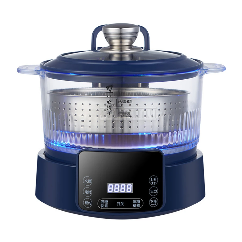 

3L Sugar-controlled Rice Cooker Household Intelligent Health Pot Rice Soup Separation Lifting Electric Hot Pot M01