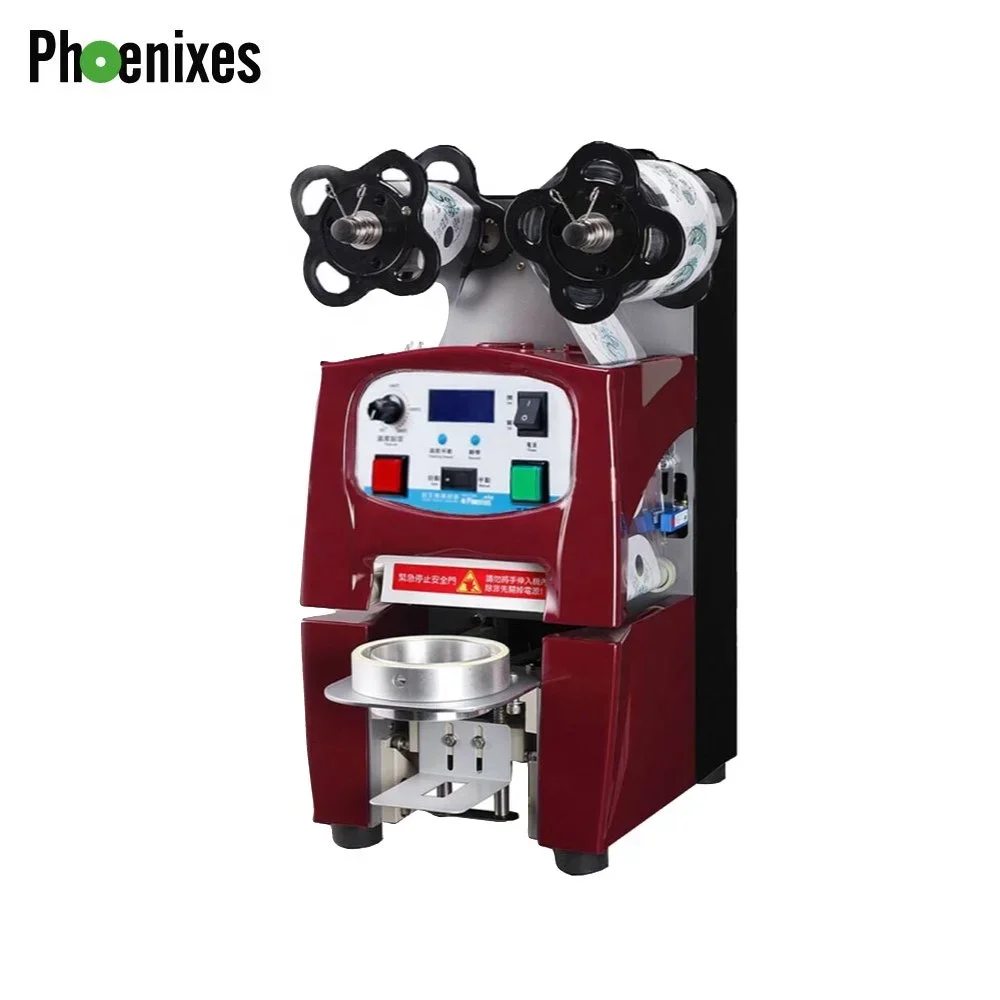 Automatic bubble tea equipment cup sealing machine for plastic cup