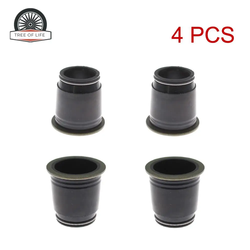 4 PCS 23681-17010 For TOYOTA AURIS AVENSIS COROLLA PREVIA RAV 4 III 2.0L 2.2L T22 T25 2.0 D-4D  Fuel Injector Oil Seal Set