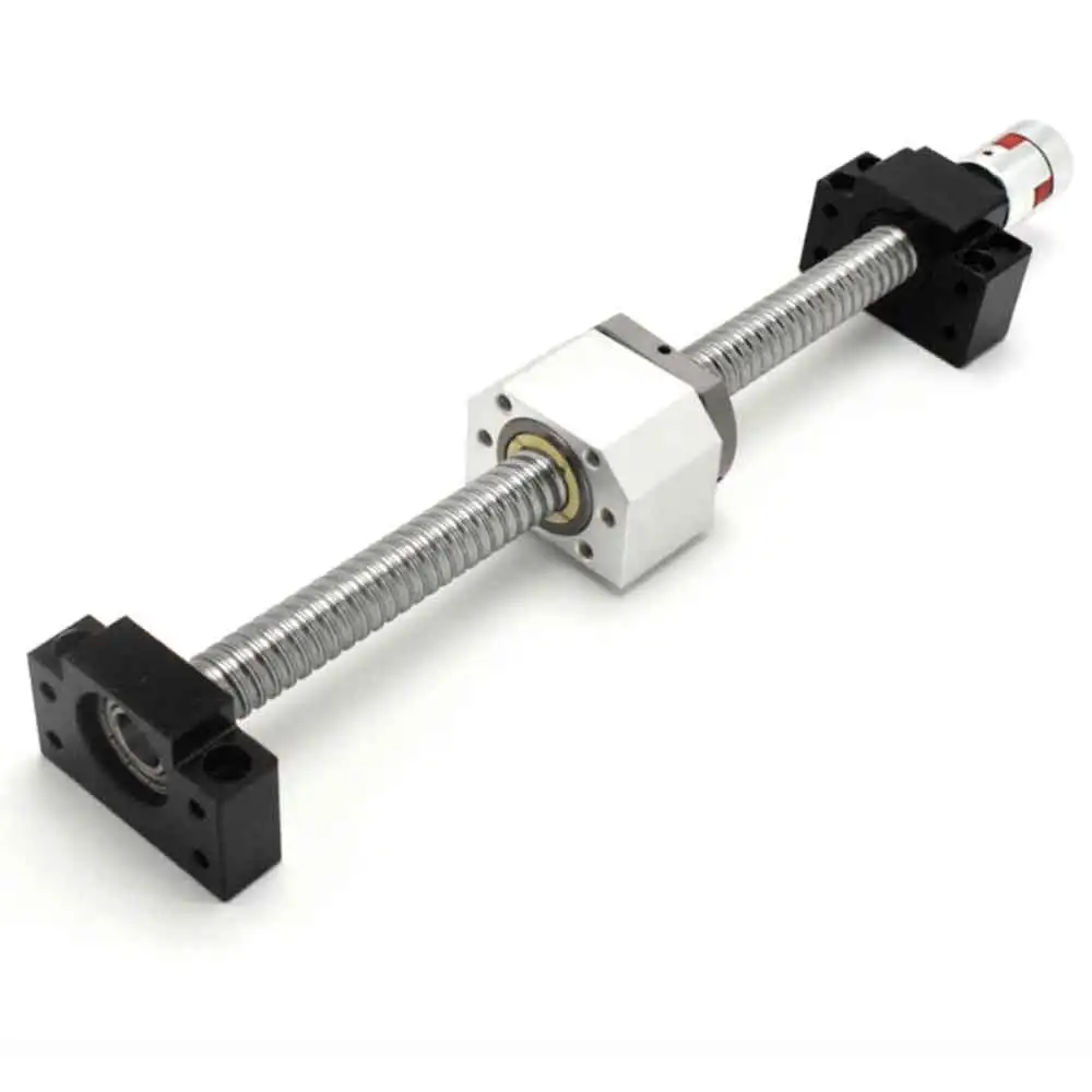 Imagem -02 - Personalizado Impressora 3d Bola Parafuso Conjunto c5 Usinado Peças de Máquinas Cnc Bola Porca Habitação bk bf Modo Sfu2005