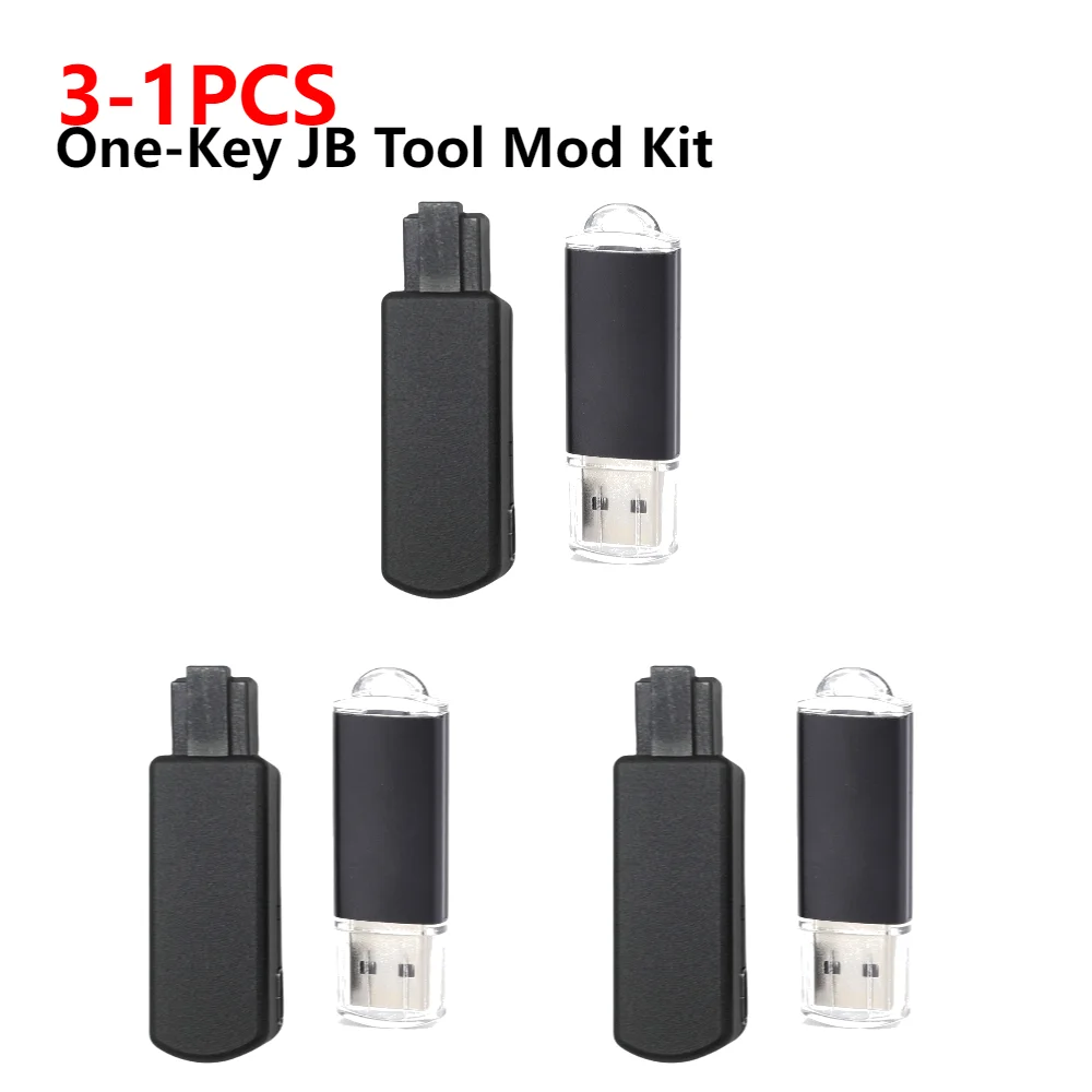 3-1PCS One-Key JB Tool Mod Kit Modification Kit with Type-C Cable Kit Game Accessories for PS4/PS4 Pro/PS4 Slim 9.0-11.0 System