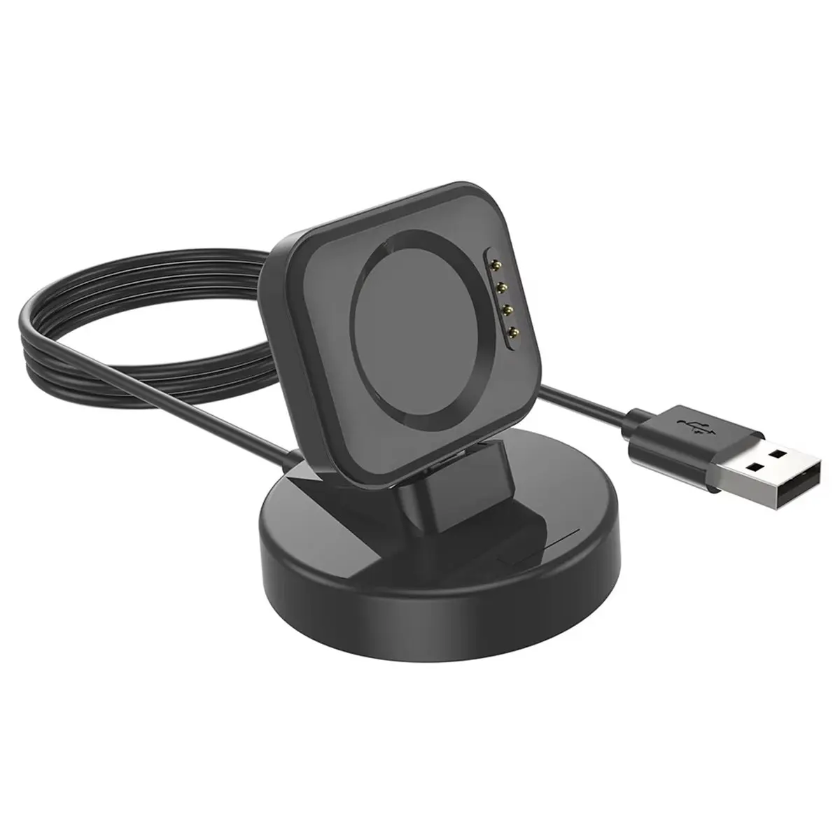 update. 2X Charger Dock Station Mobile Phone Holder Charger Cable Dock Smart Watch Charger Stand for OPPO Watch 3 Pro/3/2 view 3
