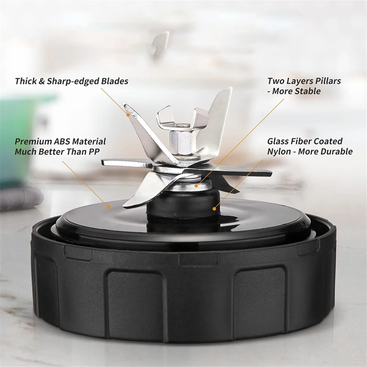 Lama di ricambio SS101 7 alette per Ninja, parti di ricambio per frullatore per SS100, SS300, SS351, SS400, SS401, CO351B