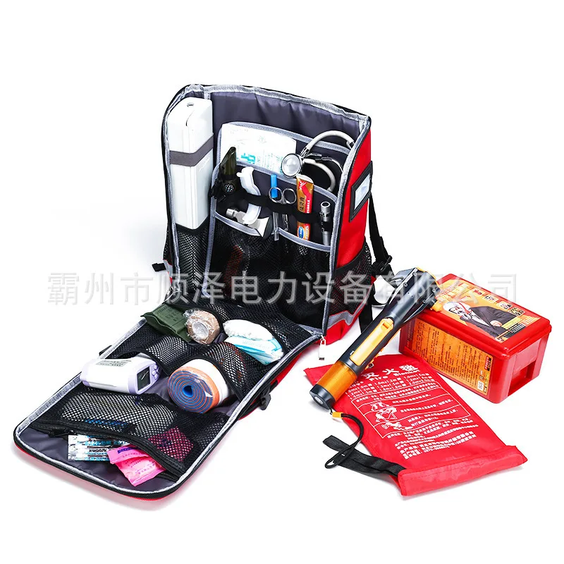 

Waterproof, flame retardant, fireproof and anti-static emergency rescue bag, flood control emergency bag, escape backpack, famil