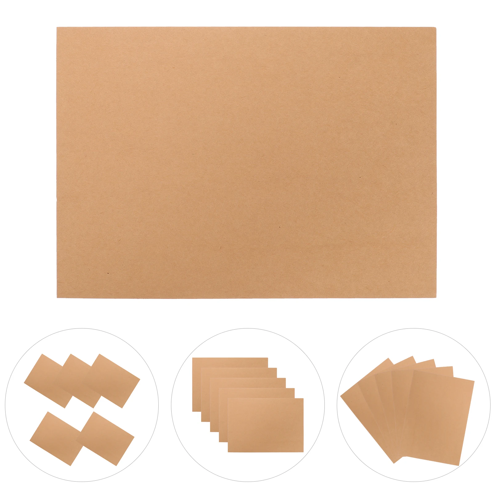 

Thick Kraft Painting Sheets Drawing Paper for Kids Markers Pencils Art Sketching Lightweight Foldable Cuttable Printable