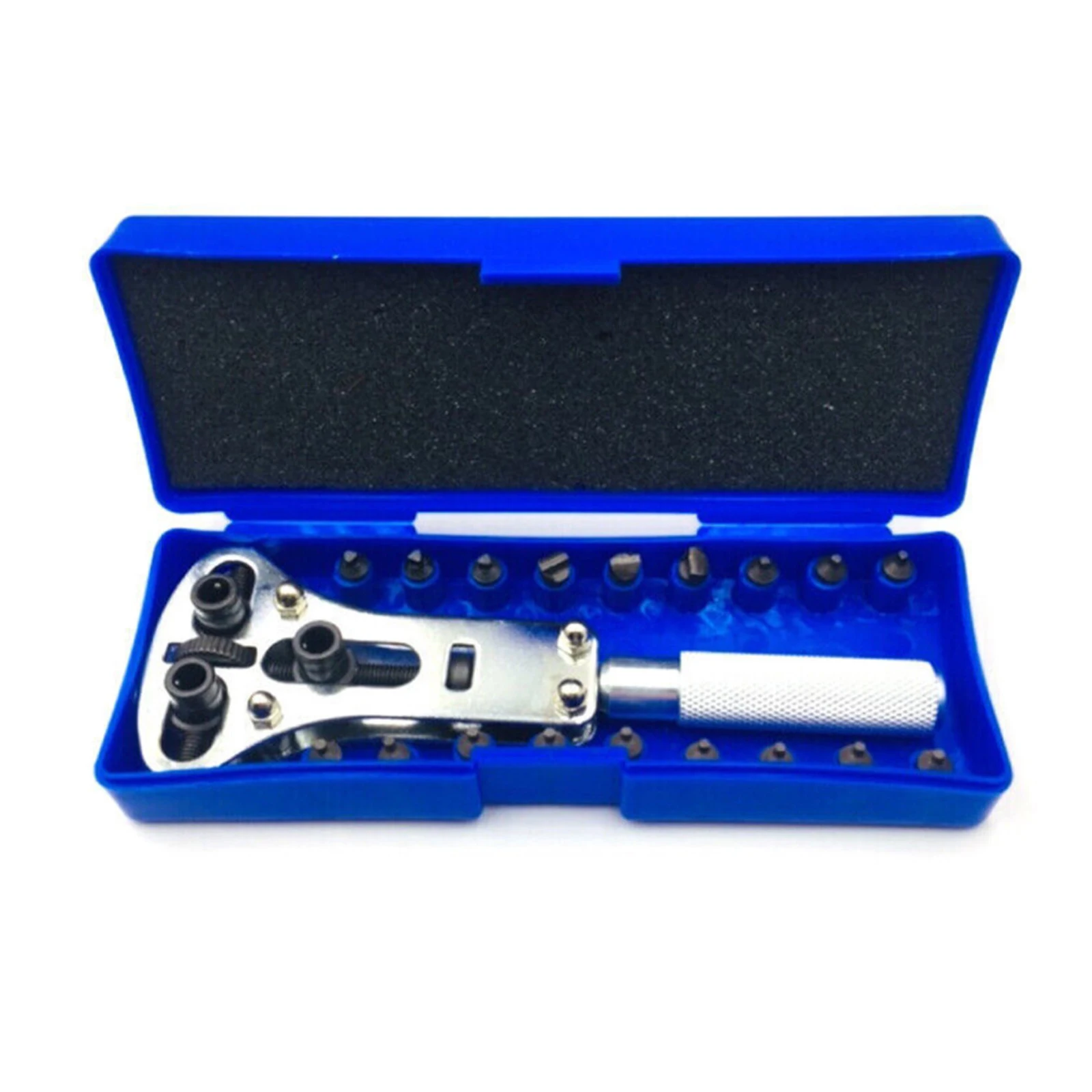 Watch Case Opener Watch Repair Tools Three Jaw Open Cover Tool Watch Bottom Opener for Watchmaker Adjustable Screw Back Remover