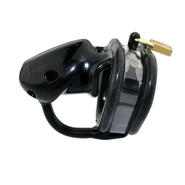 Men's Chastity Lock Soft Silicone CB Chastity CageRing Integrated Anti-escape SM Training Feminine Male Abstinence Adult Product