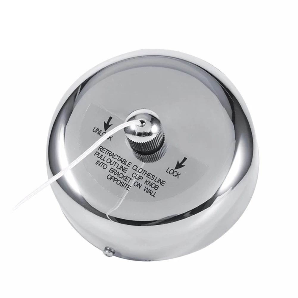 

Retractable Clothesline Hanger with 28m Stainless Steel Rope Rustless High Quality Perfect for Indoor & Outdoor Drying
