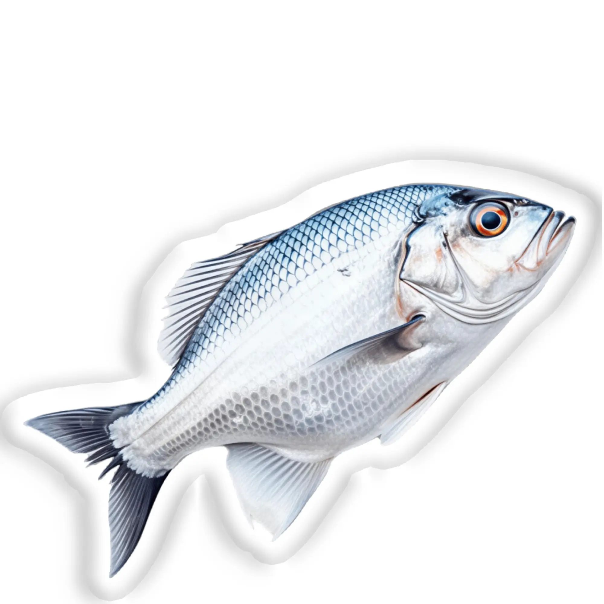 Customized Super Funny Colorful Sea Fish Throw Pillows Stuffed Soft Realistic Plush Cushion Pillow for Bed Sofa Decoration Home