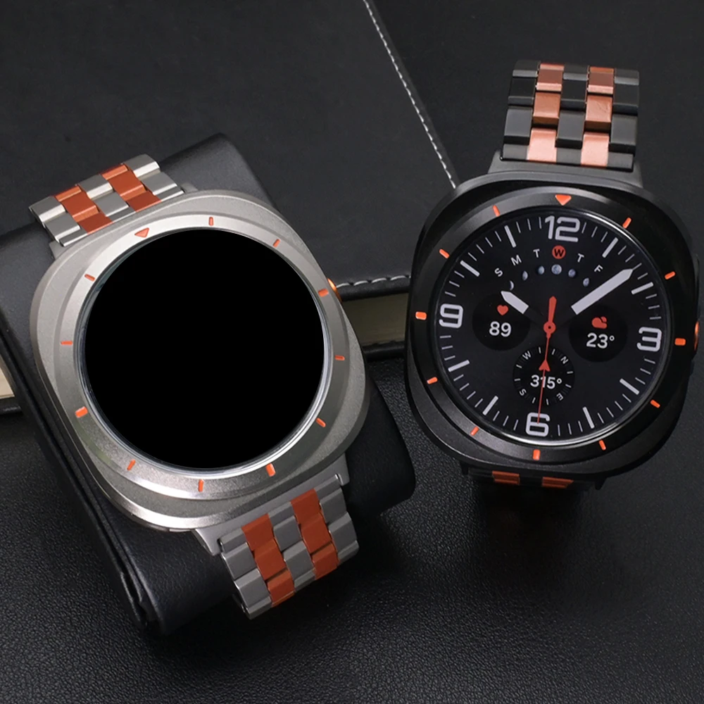 

Stainless Steel Men Strap for Samsung Galaxy Ultra 7 47mm Luxury Metal Band for Samsung Galaxy Ultra7 47mm Watchband Accessories