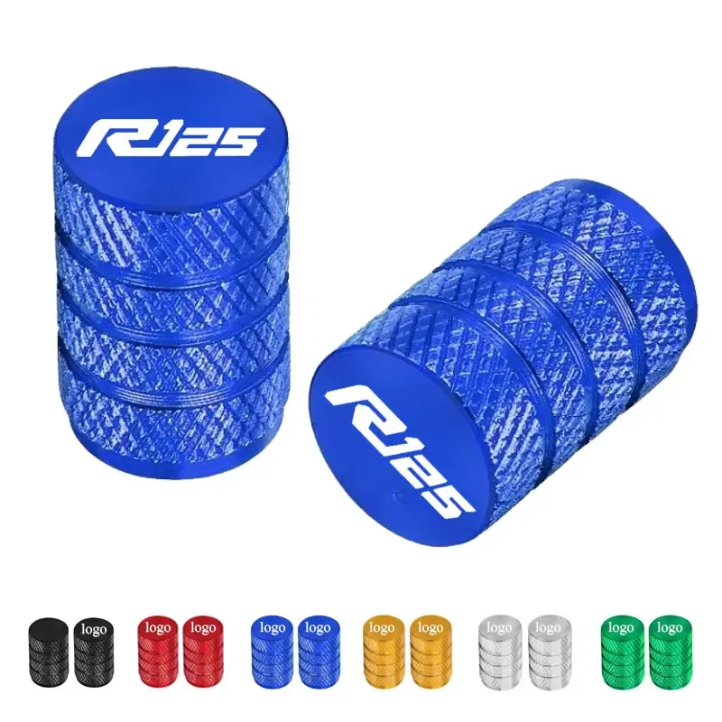 

2 шт., крышка клапана для шин мотоцикла, пылезащитная, универсальная для Yamaha YZF R125 R 125, алюминий