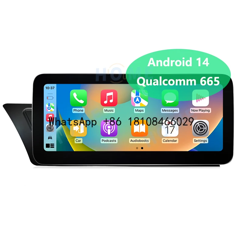 

Android 14 Qualcomm 665 128G 10.25"/12.5" Multimedia Video Player for Audi A4 A5 A4L B8 09-16 GPS Navigation Carplay Screen