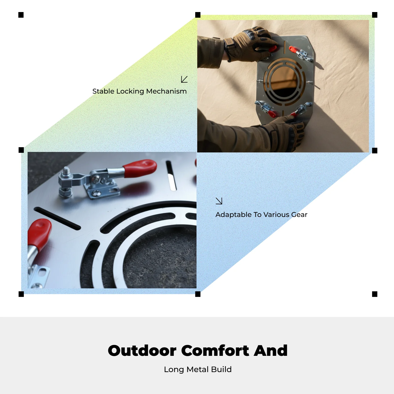 

Теплозащитный экран для походной плиты, портативный, из нержавеющей стали