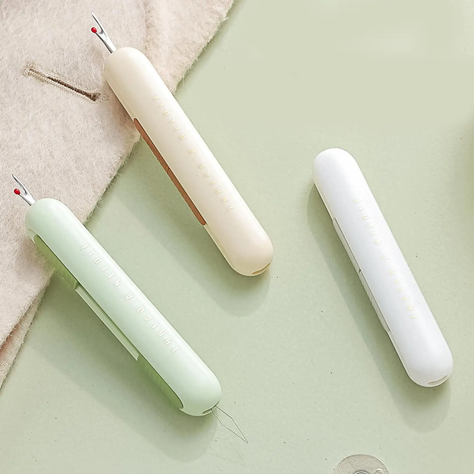 Fadenentferner 2-in-1, Nähwerkzeug mit Doppelend-Design, manuelles Nähzubehör für Senioren ﻿