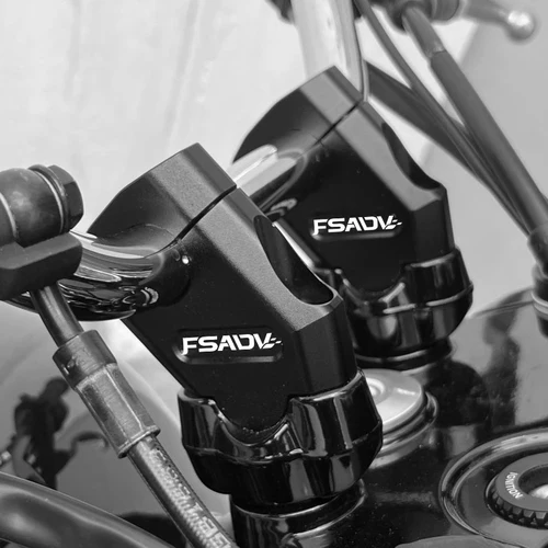 Imagen 2 del producto Nuevo elevador de manillar de motocicleta de 22mm y 28mm, abrazadera de elevación para Motocross, montaje para Pit Bike, Benelli, BMW, Yamaha, Honda