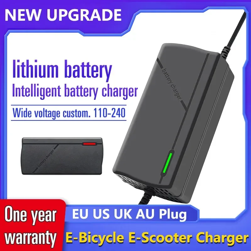 NEW 48V 60V 72V 36V 2A 3A 5A lithium-ion charger 42V 54.6V 67.2V 84V battery charging 5A fast intelligent charger