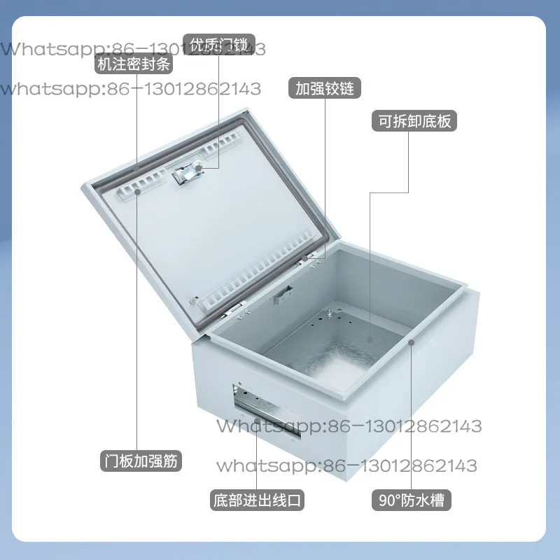 Thickened foundation box opening indoor surface distribution box empty box