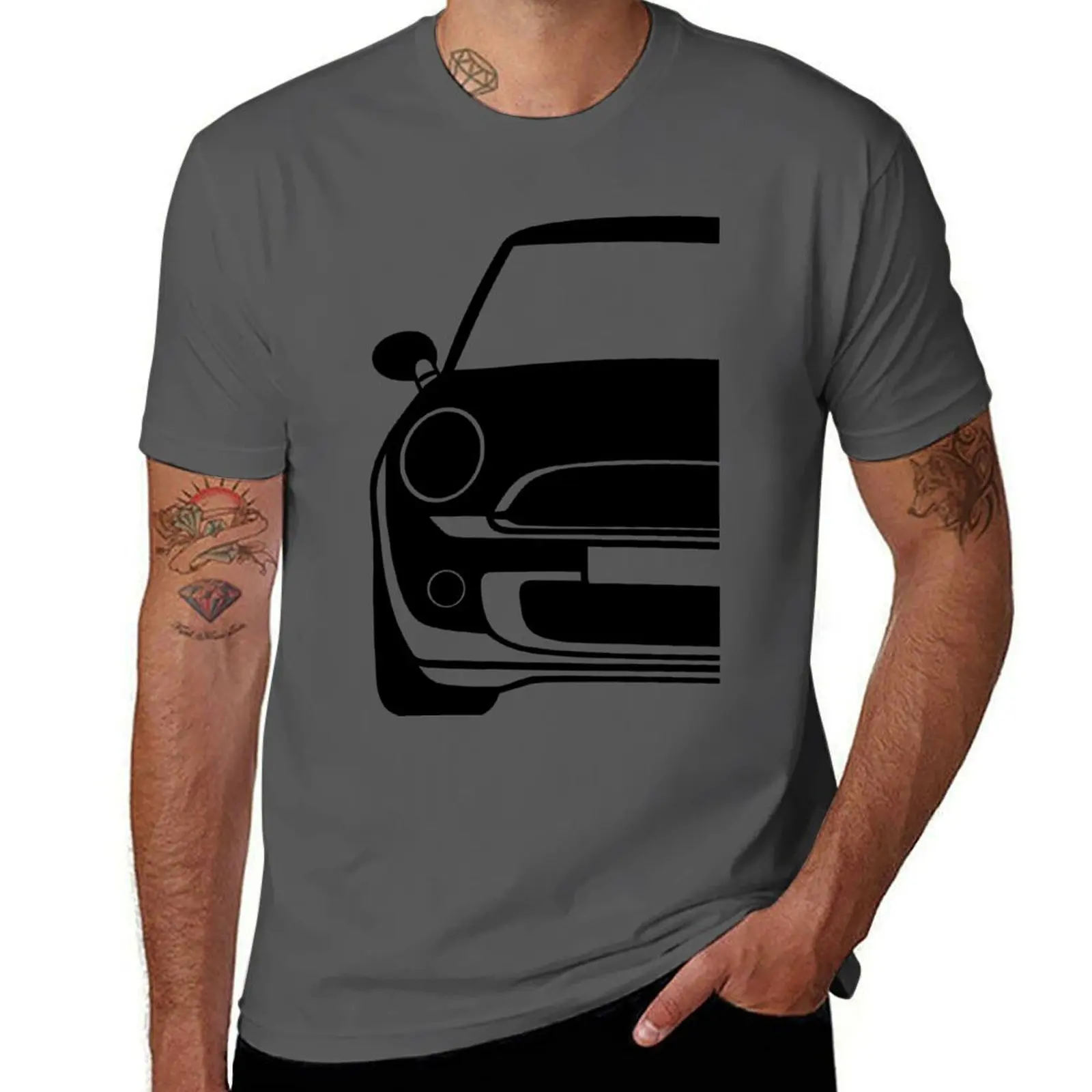 

Mini JCW R56 T-Shirt custom t shirt animal prinfor boys tshirts personalised Men's cotton t-shirt