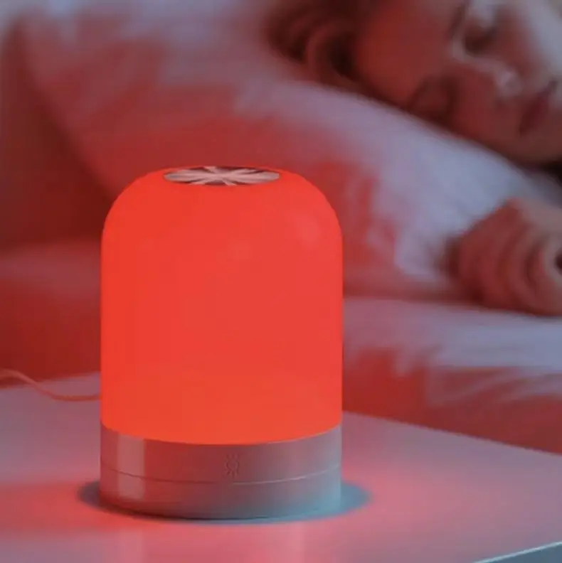 useful Amber & Red Sleep Aid Night Light Dimmable 2-in-1, Blue Light Blocking, 670nm, Rechargeable Night Lamp for Bedroom