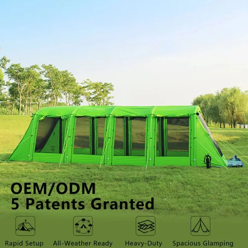 20 People Ultralight Outdoor Desert Tent for Camping Outdoor Groups Build Tents Inflatable Tents for Camping